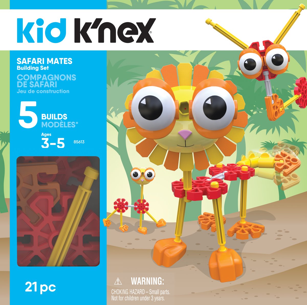 Kid Knex - Safari Mates Building Set